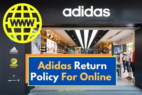 adidas return policy online order